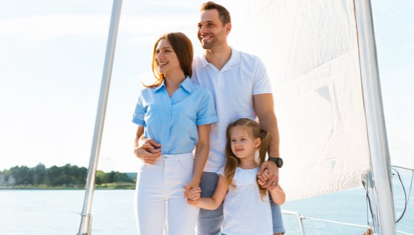Familia de vacaciones